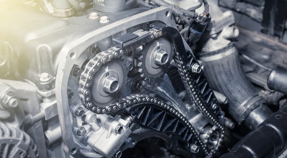 A timing chain is shown.